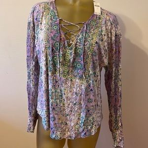 NWT - Anthropologie boho top